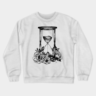 Floral Hourglass Crewneck Sweatshirt